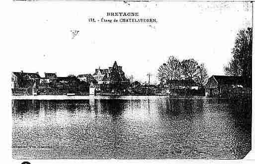 Ville de CHATELAUDREN Carte postale ancienne